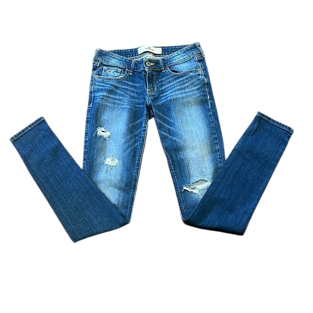 Hollister Blue Denim Jeans. Size 24/ length 31